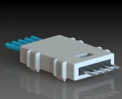Connector housing Dupont 5Pin