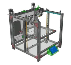 CoreXY 3D printer 350x350mm