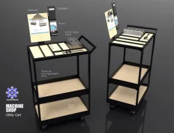 Custom Machine Shop Utility Cart