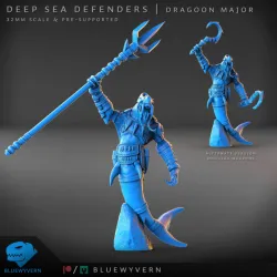 Deep Sea Defenders - Dragoon Major (Modular)