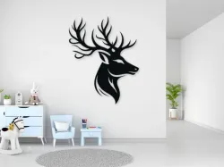 Deer Wall Sculpture