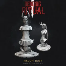 DEM012 Bust Rauum :: Demonic Ritual I :: Black Blossom Games