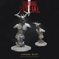 DEM012 Bust Vargas :: Demonic Ritual I :: Black Blossom Games