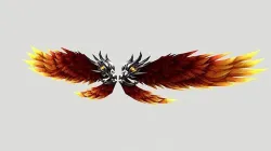 Demon Wing Low-poly 3D model
