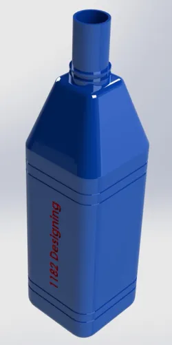 Design Water Bottle in Solidworks?