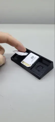 Desktop SD Card Holder