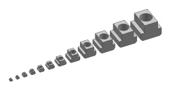 DIN 508 T-Slot Nut (T-Nut), M4-M42