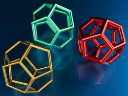 Dodecahedron shape pipe frame