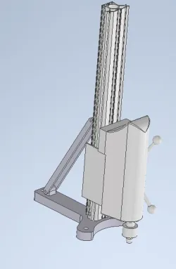 Drilling rig sketch (HILTI)
