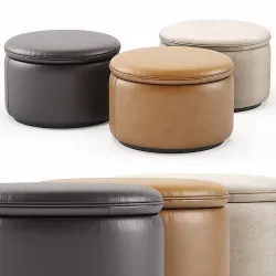 DS 800 pouf - DeSede 3D model
