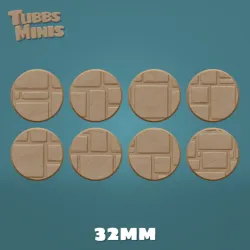 Dungeon Flagstones - Free Miniature Bases