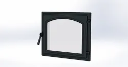 Fire door Vezuviy-240 for brick oven