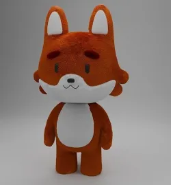 Fox model 3D model