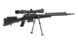 FR F2 sniper rifle 3D model