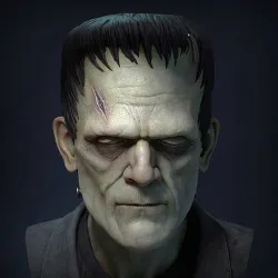 Frankenstein Monster Magnet 3D print model
