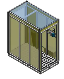Full Body Automated Disinfection Booth