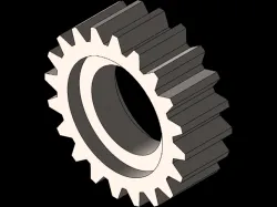 gear with straight teeth