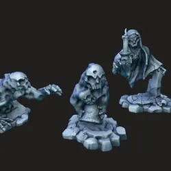 Ghost, wraith, undead soul.