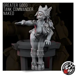 GREATER GOOD TANK COMMANDER (PIN-UP)