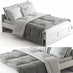 IKEA BRIMNES bed 3D model