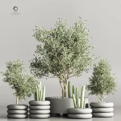indoor plant stand 56 3D model