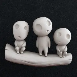 Kodama Princess Mononoke  3D print model