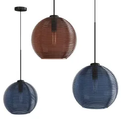 Kristall 6 One Light Low Voltage Pendant Low-poly 3D model
