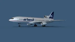 Lockheed L-1011-50 Air Transat 2 3D model