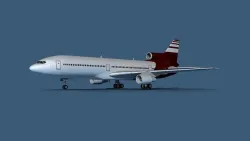 Lockheed L-1011-50 Corporate 4 3D model