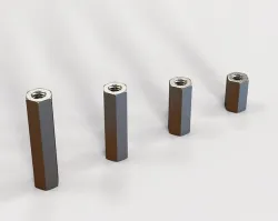 M7 Hexagonal Stud Connector 3D print model