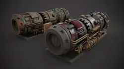 Machinery device 3D model