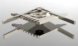 Masonic Grand Lodge Sign 3D model Masson compass 3D print model