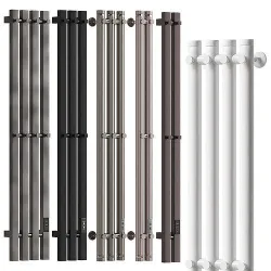 MGD Electric heated towel rail set 3D model