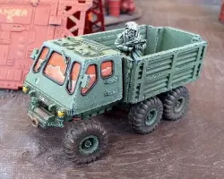 Military Truck - 28mm Sci-Fi 3D print model