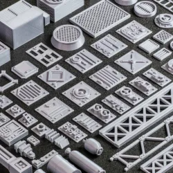 Miscast's Sci-Fi Greebles Bits Kit Vol1