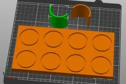 Mold Making Platform for Polyhedral Dice