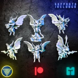 Moth Alien Set 2