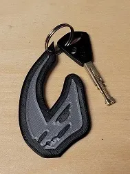 Mudhorn keychain