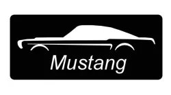 Mustang decor 3D print model