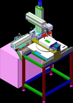 Online Marking Machine Lithium Class SolidWorks