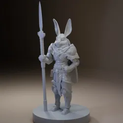Oryc - Harengon Cleric