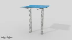 PETROL PUMP SHELTER