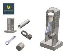 PISTON CYLINDER SETUP