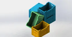 Plastic Storage Bin