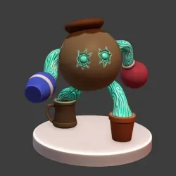 Pottery Golem