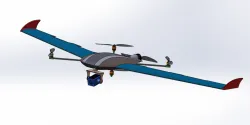 RC VTOL Delta wing