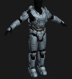 Reach Spartan Base Armor Set Wearable 3D print model