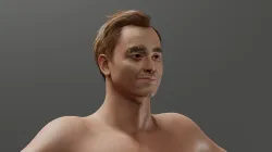 Realistic Male - Freddy 3D model