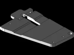 Reinforced Magwell for Bolt Catch Lower