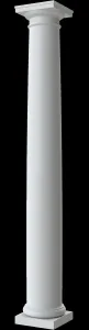 Round Tapered Plain Columns